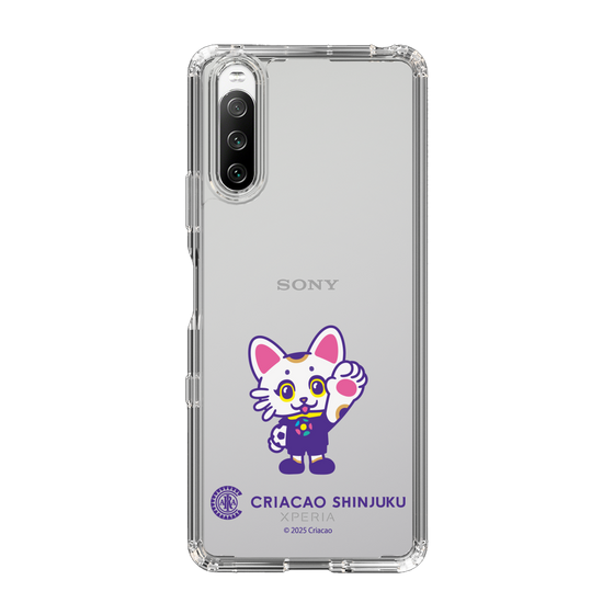 スリムプロテクションケース［ クリアソン新宿 - くりあにゃん - ハイタッチ ］