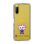 スリムプロテクションケース［ クリアソン新宿 - くりあにゃん - ハイタッチ ］
