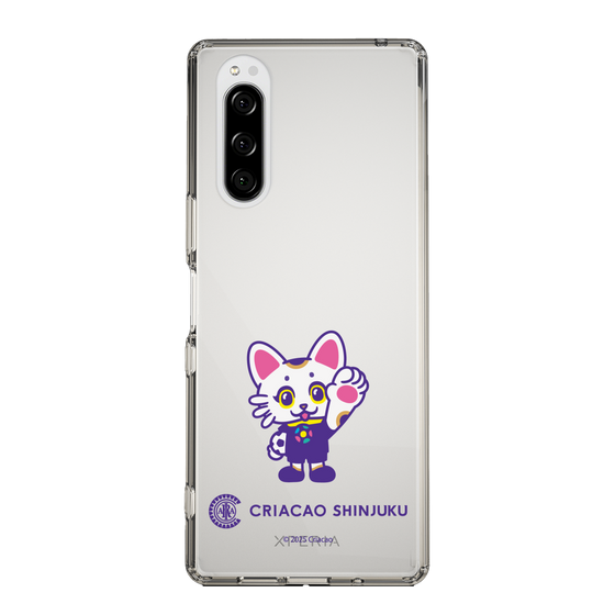 スリムプロテクションケース［ クリアソン新宿 - くりあにゃん - ハイタッチ ］