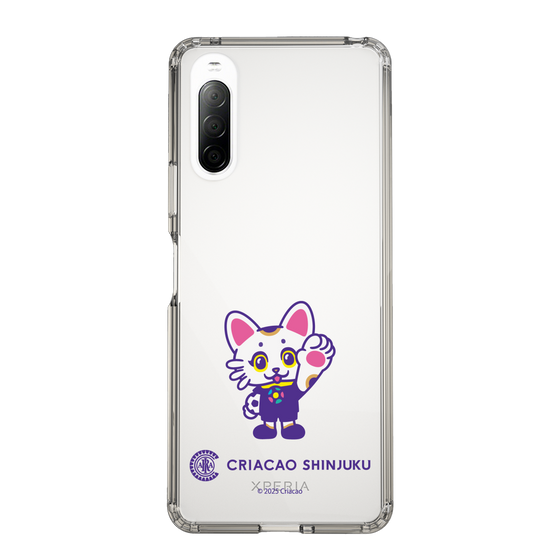 スリムプロテクションケース［ クリアソン新宿 - くりあにゃん - ハイタッチ ］