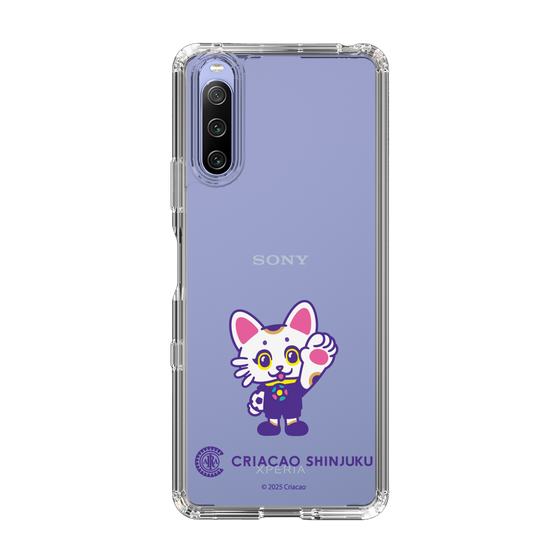 スリムプロテクションケース［ クリアソン新宿 - くりあにゃん - ハイタッチ ］
