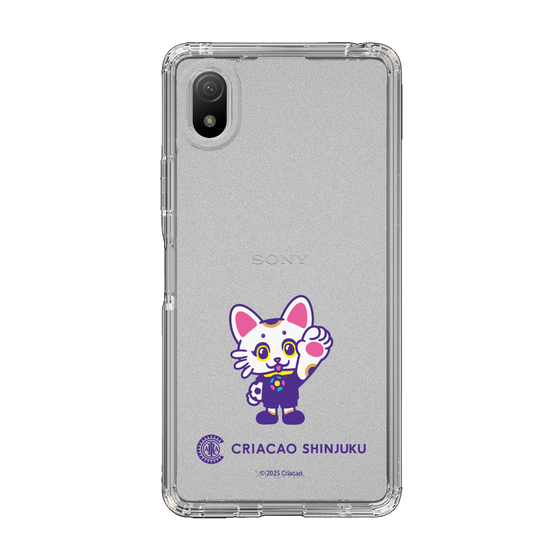 スリムプロテクションケース［ クリアソン新宿 - くりあにゃん - ハイタッチ ］