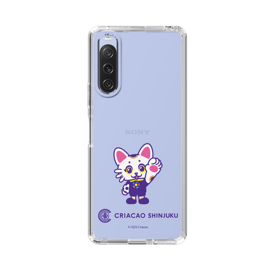スリムプロテクションケース［ クリアソン新宿 - くりあにゃん - ハイタッチ ］