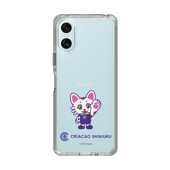 スリムプロテクションケース［ クリアソン新宿 - くりあにゃん - ハイタッチ ］