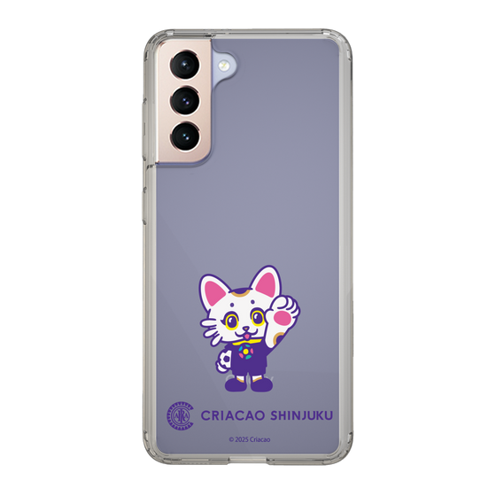 スリムプロテクションケース［ クリアソン新宿 - くりあにゃん - ハイタッチ ］