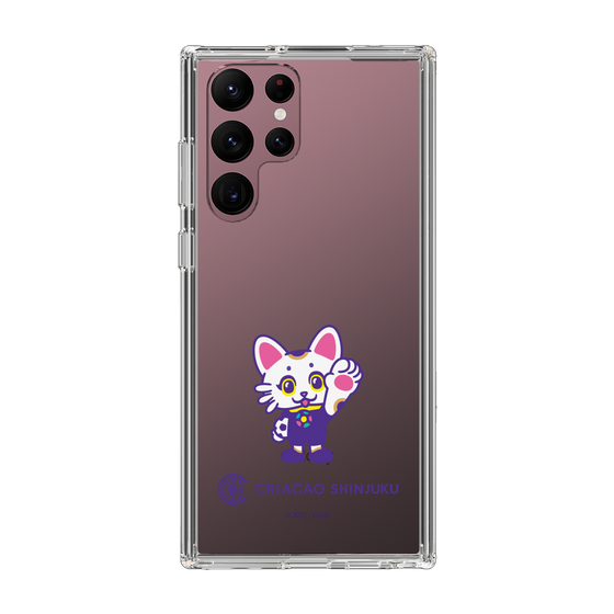 スリムプロテクションケース［ クリアソン新宿 - くりあにゃん - ハイタッチ ］