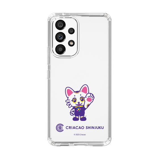 スリムプロテクションケース［ クリアソン新宿 - くりあにゃん - ハイタッチ ］