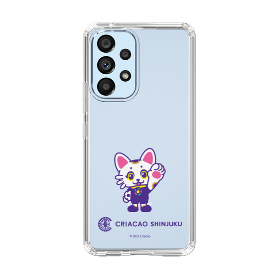 スリムプロテクションケース［ クリアソン新宿 - くりあにゃん - ハイタッチ ］