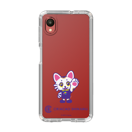 スリムプロテクションケース［ クリアソン新宿 - くりあにゃん - ハイタッチ ］