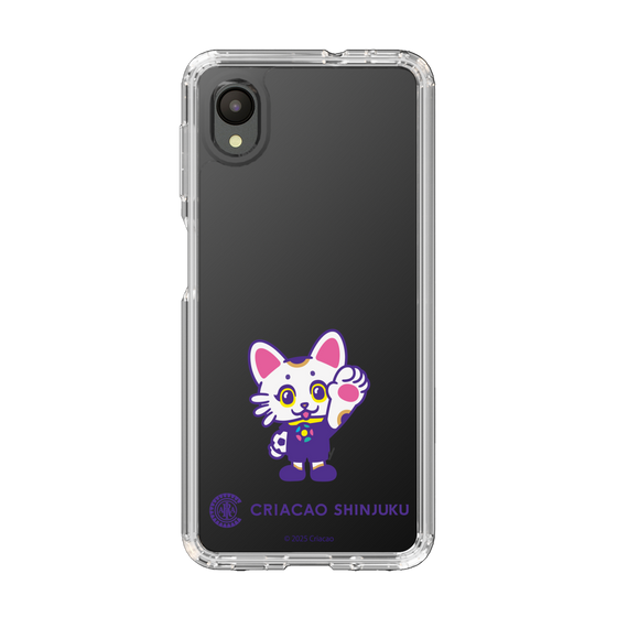 スリムプロテクションケース［ クリアソン新宿 - くりあにゃん - ハイタッチ ］
