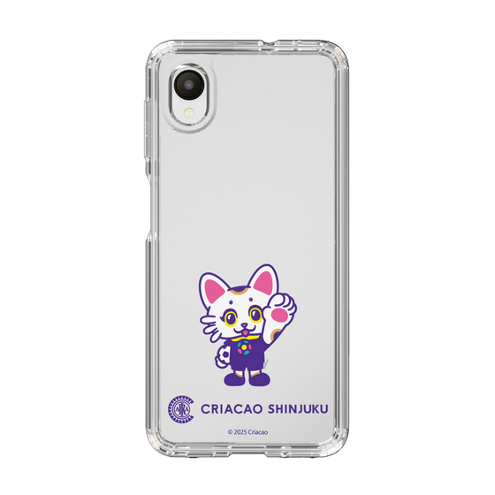 スリムプロテクションケース［ クリアソン新宿 - くりあにゃん - ハイタッチ ］