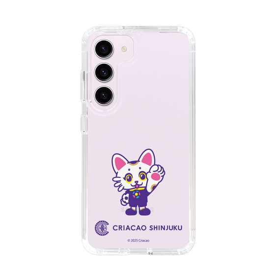 スリムプロテクションケース［ クリアソン新宿 - くりあにゃん - ハイタッチ ］