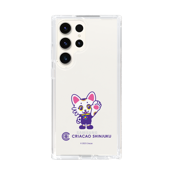 スリムプロテクションケース［ クリアソン新宿 - くりあにゃん - ハイタッチ ］