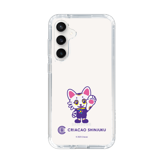 スリムプロテクションケース［ クリアソン新宿 - くりあにゃん - ハイタッチ ］