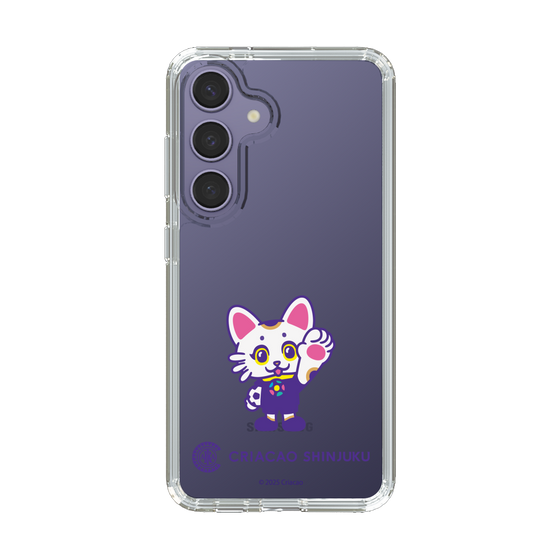 スリムプロテクションケース［ クリアソン新宿 - くりあにゃん - ハイタッチ ］