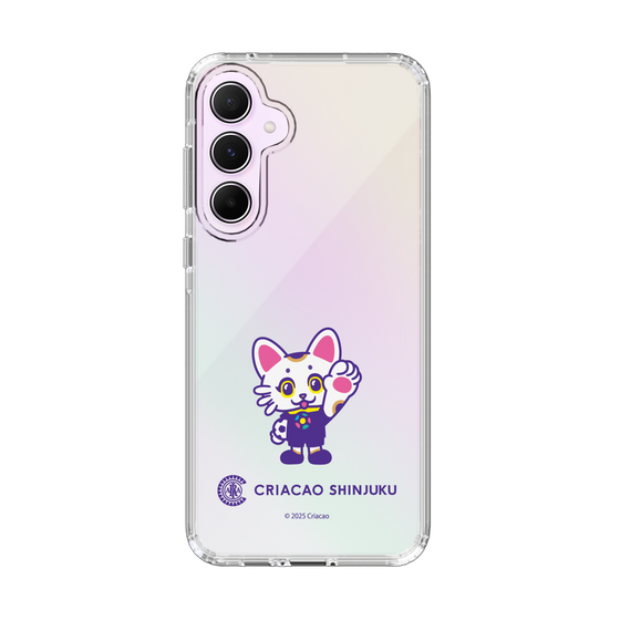 スリムプロテクションケース［ クリアソン新宿 - くりあにゃん - ハイタッチ ］