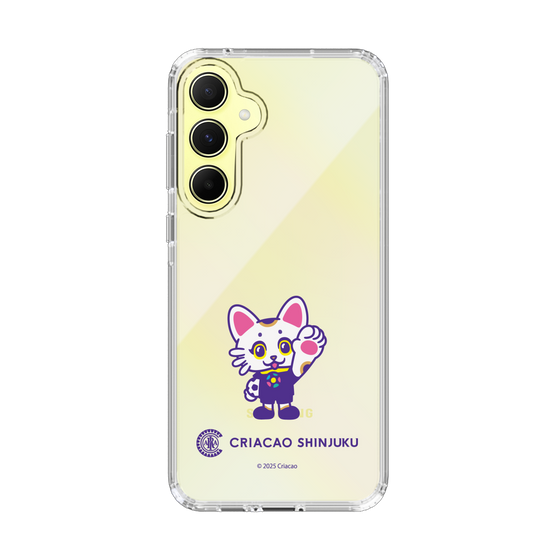 スリムプロテクションケース［ クリアソン新宿 - くりあにゃん - ハイタッチ ］