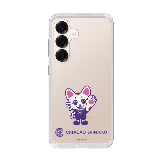 スリムプロテクションケース［ クリアソン新宿 - くりあにゃん - ハイタッチ ］