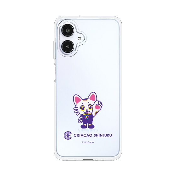 スリムプロテクションケース［ クリアソン新宿 - くりあにゃん - ハイタッチ ］