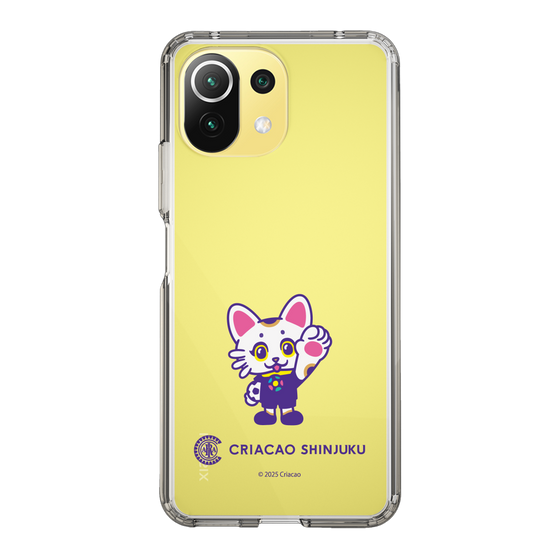 スリムプロテクションケース［ クリアソン新宿 - くりあにゃん - ハイタッチ ］