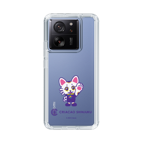 スリムプロテクションケース［ クリアソン新宿 - くりあにゃん - ハイタッチ ］