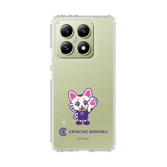 スリムプロテクションケース［ クリアソン新宿 - くりあにゃん - ハイタッチ ］