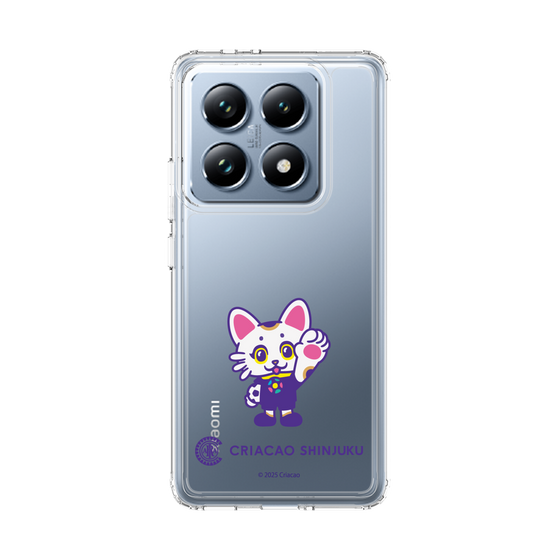 スリムプロテクションケース［ クリアソン新宿 - くりあにゃん - ハイタッチ ］