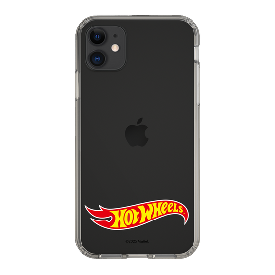 スリムプロテクションケース［ Hot Wheels™ - ロゴ - クリア ］