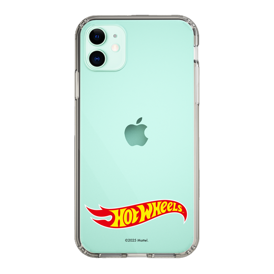 スリムプロテクションケース［ Hot Wheels™ - ロゴ - クリア ］