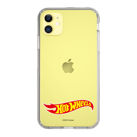 スリムプロテクションケース［ Hot Wheels™ - ロゴ - クリア ］