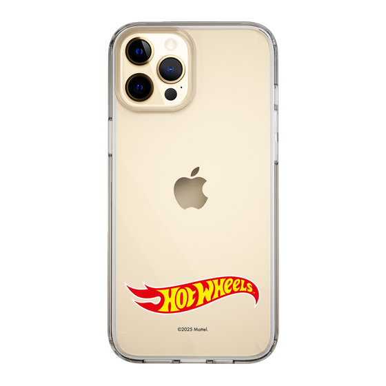 スリムプロテクションケース［ Hot Wheels™ - ロゴ - クリア ］