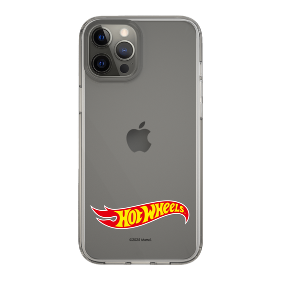 スリムプロテクションケース［ Hot Wheels™ - ロゴ - クリア ］