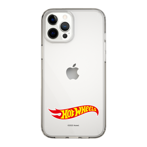 スリムプロテクションケース［ Hot Wheels™ - ロゴ - クリア ］