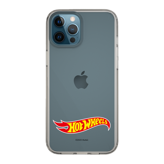 スリムプロテクションケース［ Hot Wheels™ - ロゴ - クリア ］