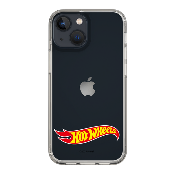 スリムプロテクションケース［ Hot Wheels™ - ロゴ - クリア ］