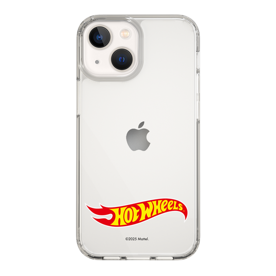 スリムプロテクションケース［ Hot Wheels™ - ロゴ - クリア ］