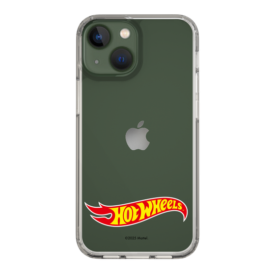 スリムプロテクションケース［ Hot Wheels™ - ロゴ - クリア ］