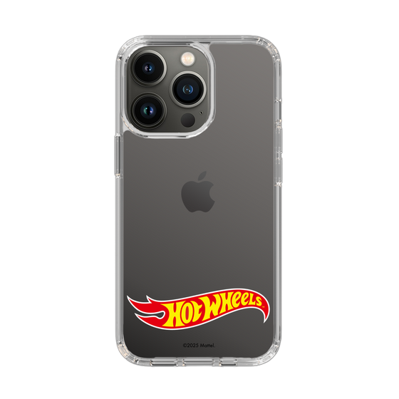 スリムプロテクションケース［ Hot Wheels™ - ロゴ - クリア ］