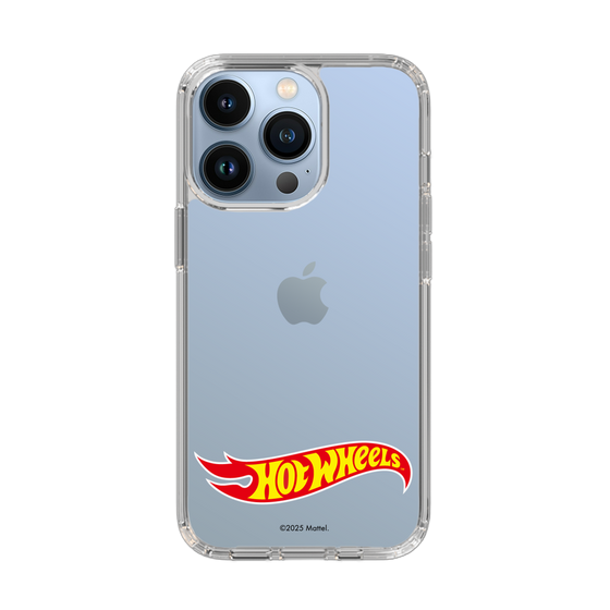 スリムプロテクションケース［ Hot Wheels™ - ロゴ - クリア ］