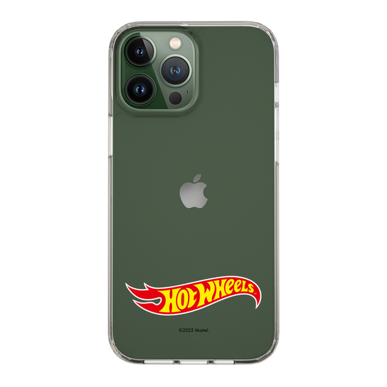スリムプロテクションケース［ Hot Wheels™ - ロゴ - クリア ］