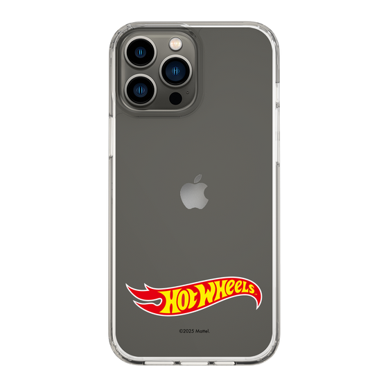 スリムプロテクションケース［ Hot Wheels™ - ロゴ - クリア ］