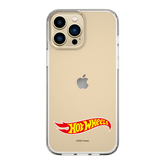 スリムプロテクションケース［ Hot Wheels™ - ロゴ - クリア ］