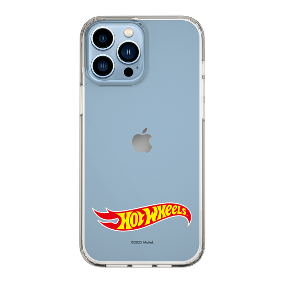 スリムプロテクションケース［ Hot Wheels™ - ロゴ - クリア ］