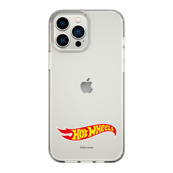 スリムプロテクションケース［ Hot Wheels™ - ロゴ - クリア ］