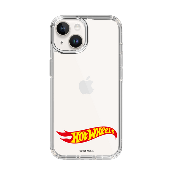 スリムプロテクションケース［ Hot Wheels™ - ロゴ - クリア ］