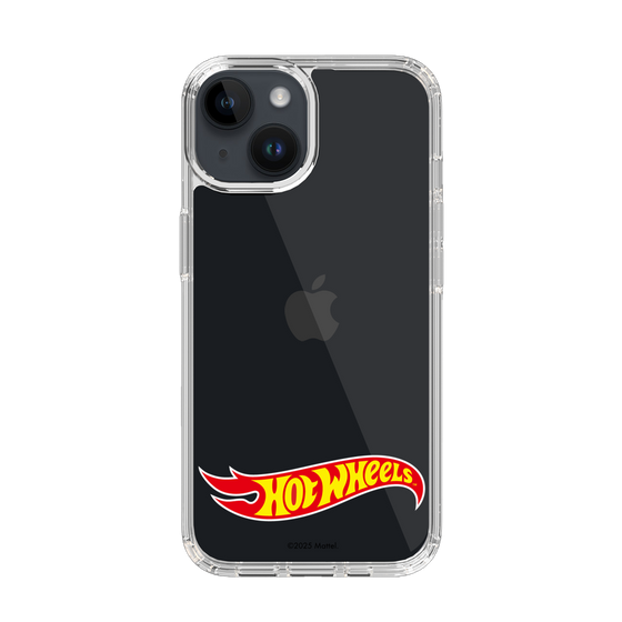 スリムプロテクションケース［ Hot Wheels™ - ロゴ - クリア ］