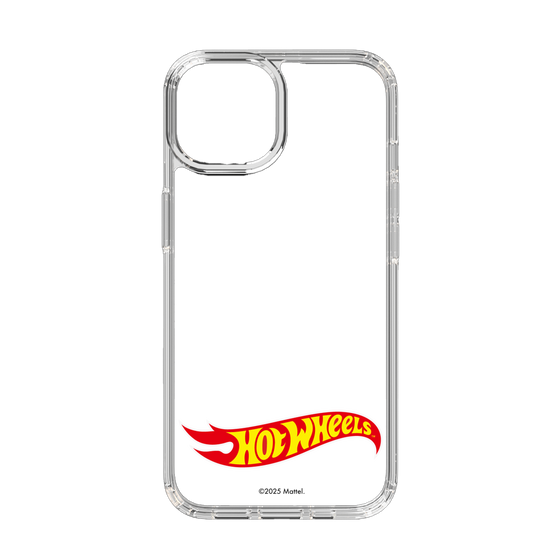 スリムプロテクションケース［ Hot Wheels™ - ロゴ - クリア ］