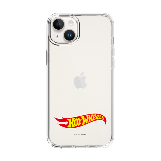 スリムプロテクションケース［ Hot Wheels™ - ロゴ - クリア ］