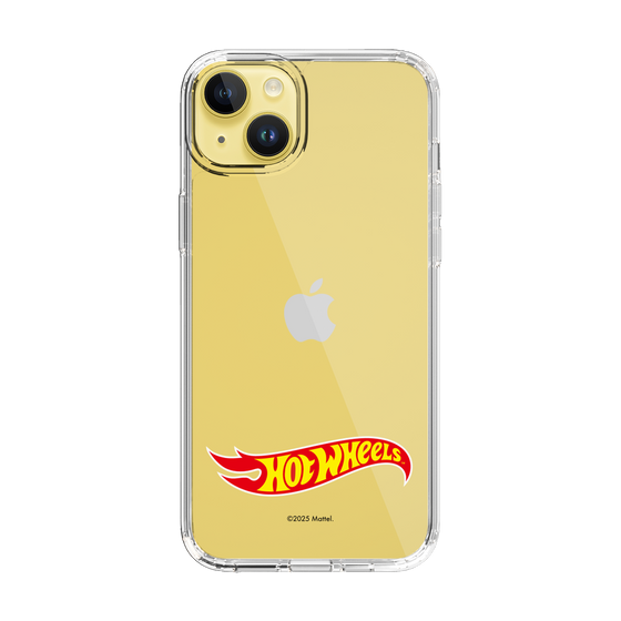 スリムプロテクションケース［ Hot Wheels™ - ロゴ - クリア ］