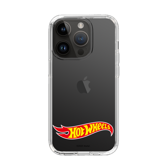 スリムプロテクションケース［ Hot Wheels™ - ロゴ - クリア ］